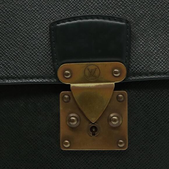 LOUIS VUITTON Taiga Serviette Kourad Business Bag Epicea M30074 - Picture 10 of 16